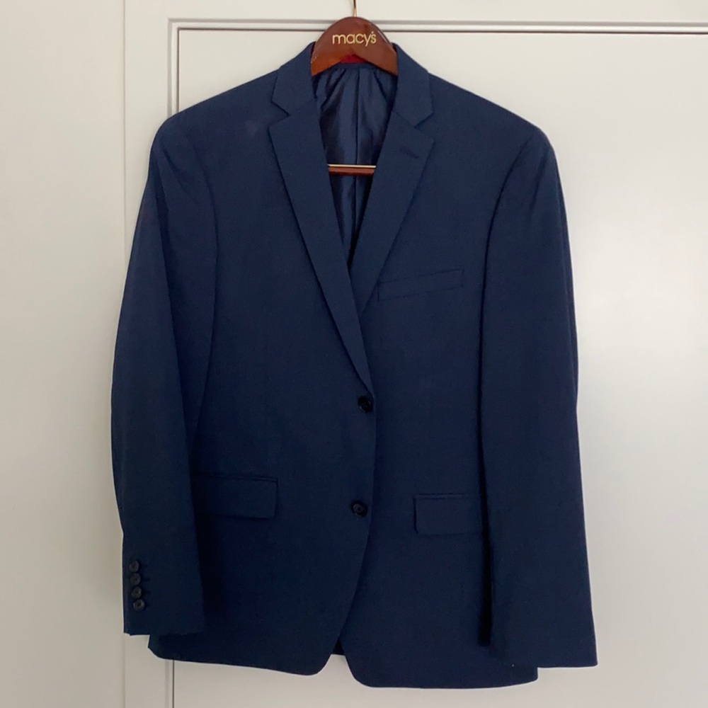 Blue sport coat